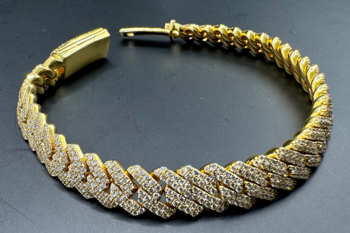 Diamond Miami Cuban link bracelet